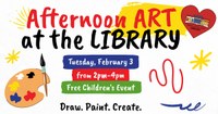 Afternoon Art at the Library