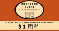 Book$ for Buck$ Back-to-School