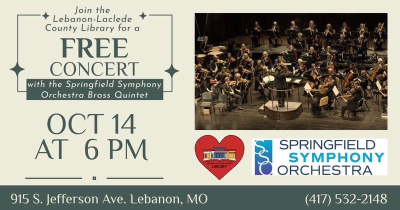 FREE concert with the Springfield Symphony Orchestra Brass Quintet FREE concert with the Springfield Symphony Orchestra Brass Quintet