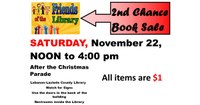 Friends 2nd Chance Book Sale