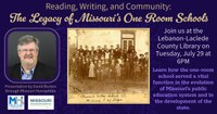 Reading, Writing, and  Community: The Legacy of Missouri’s One-Room Schools