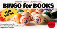 Teen Event: Bingo for Book